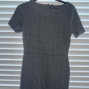 Grey work dress size 6P banana republic